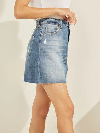 Syria Denim Mini Skirt