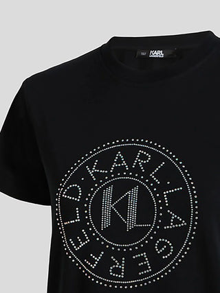 Rhinestone Logo T-Shirt