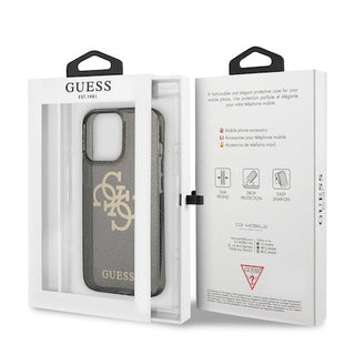 Guess Tpu Full Glitter Cases 4G Logo - iPhone 13 Pro