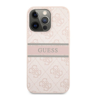 Guess 4G Pu Case With Printed Stripe - iPhone 14 Pro