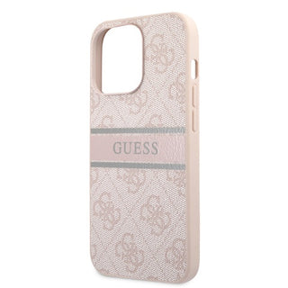 Guess 4G Pu Case With Printed Stripe - iPhone 14 Pro