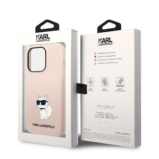 Karl Lagerfeld Liquid Silicone Case Choupette Nft - iPhone 14 Pro