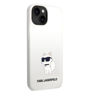 Karl Lagerfeld Liquid Silicone Case Choupette Nft - iPhone 14 Plus