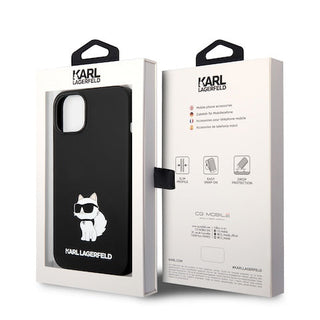 Karl Lagerfeld Liquid Silicone Case Choupette Nft - iPhone 14 Plus