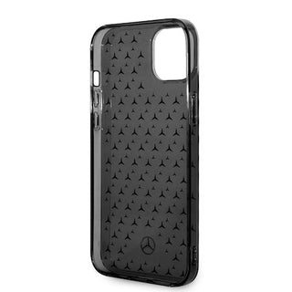 Mercedes Double Layer Pc/ Tpu Case Star Pattern Large - iPhone 14 Plus