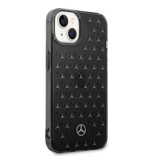 Mercedes Double Layer Pc/ Tpu Case Star Pattern Large - iPhone 14