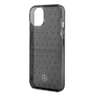 Mercedes Double Layer Pc/ Tpu Case Star Pattern Large - iPhone 14